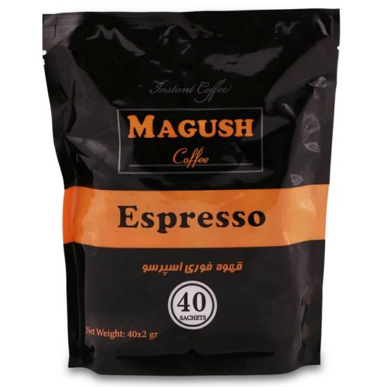 قهوه اسپرسو ماگوش دو گرمی (۴۰ عددی)