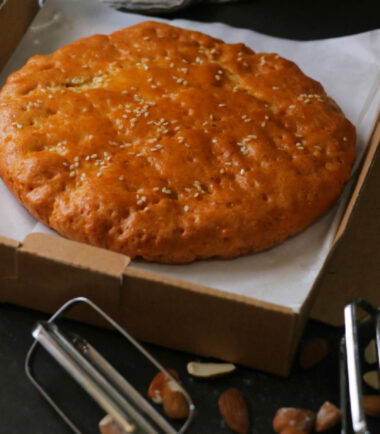 نان کتوژنیک با آرد بادام